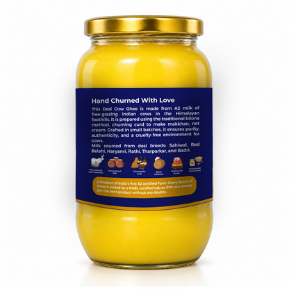 SHUDHAKOS Hand Churned Desi Cow Ghee 1L PO2