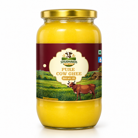 SHUDHAKOS Pure Cow Ghee 1L
